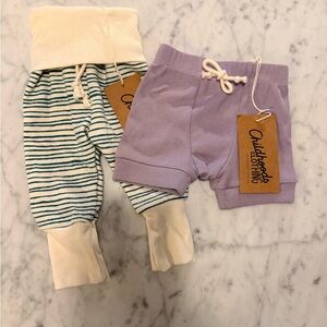 Childhoods Clothing Striped and Purple Kids Bottoms